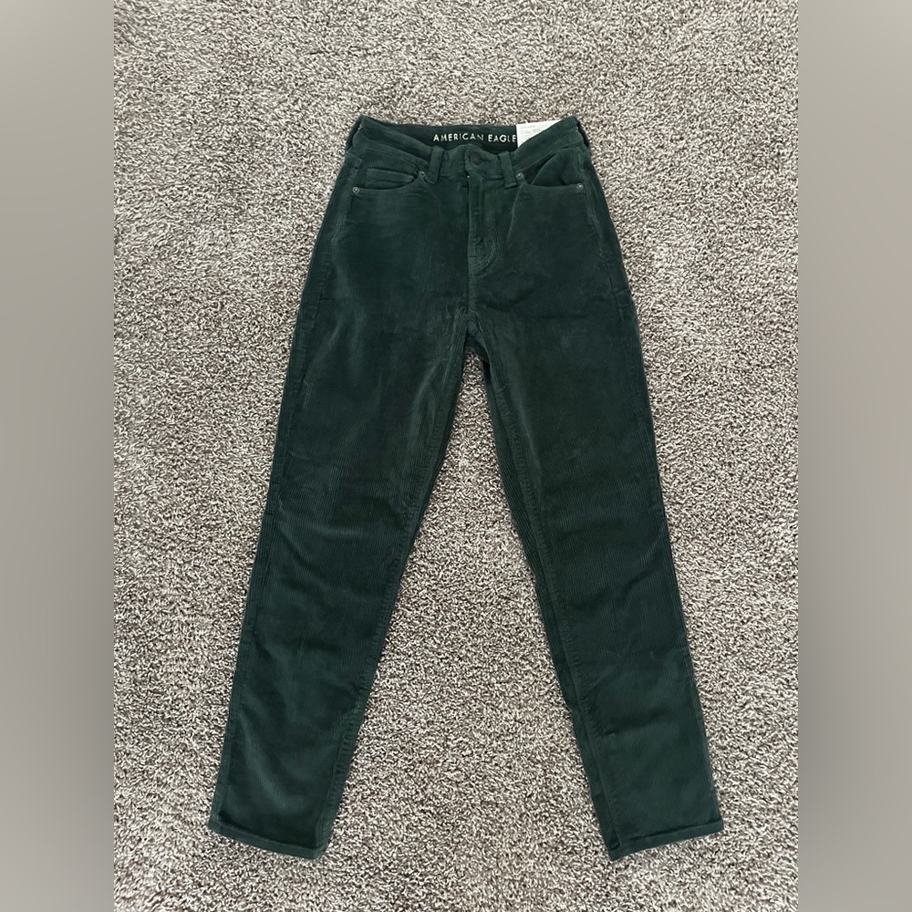 American Eagle Corduroy Mom Jean